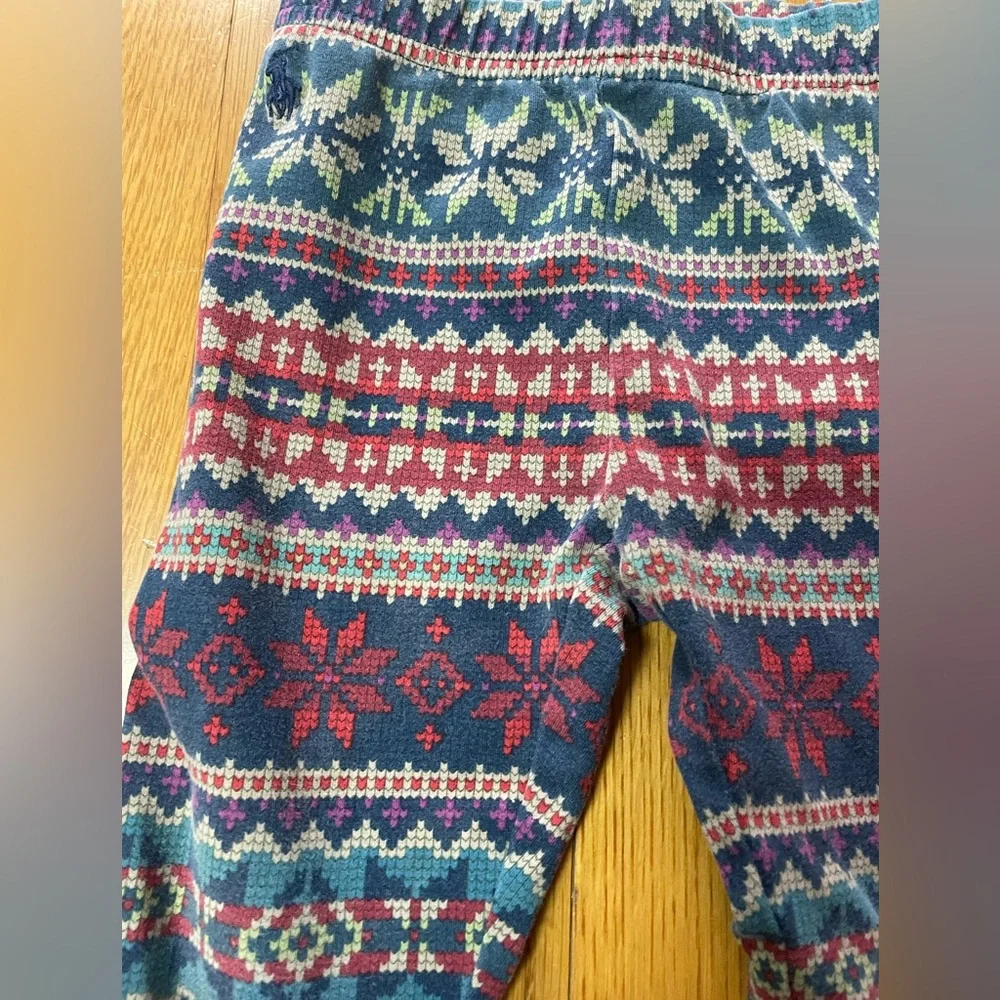 Ralph Lauren‎ Multicolor Patterned Leggings girls 4T